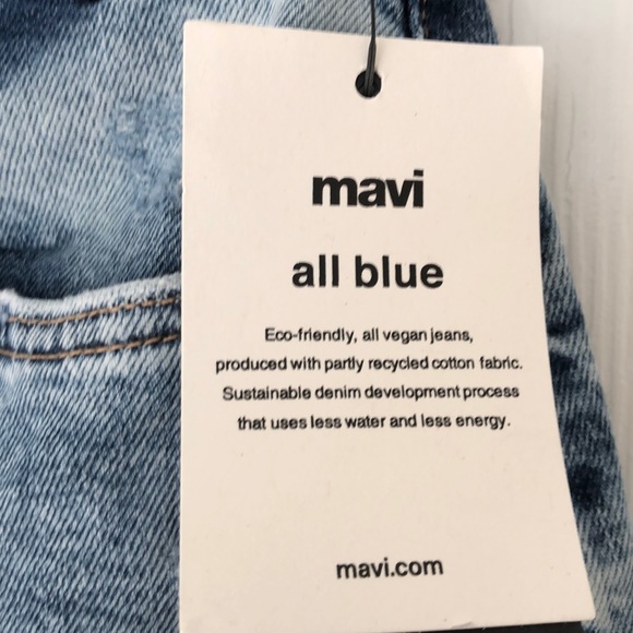 Mavi Star Iconic High rise Mom Jean Blue Size 26 L 29 - Picture 6 of 14